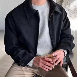 블루종 점퍼 자켓 남성 봄 간절기 아우터 봄
