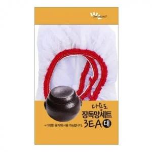 장독망 세트 대3P 장독덮개 장독대커버 장독대망 항아리덮개