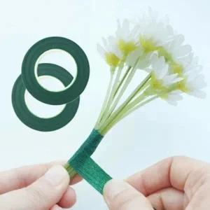 (보리별) 플로랄테이프 꽃꽂이 조화 재료 철사커버 꽃테이프