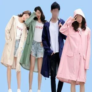 [하프클럽/]레인코트 바람막이 윈드코트 캐주얼 남자 여자 우비