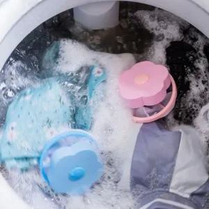 세탁기 먼지 제거볼 세탁 필터 세탁볼 머리카락 제거 공 청소용 세탁볼 세탁기