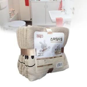 욕실용수건 스포츠타올 스마일타월 5개입 색상랜덤 D 스마일타월5개입 욕실수건