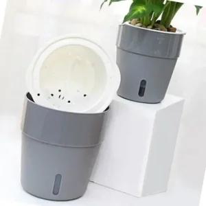 관수 화분 11x12cm 실내 원예 분갈이 새싹 정원 식물 화단 플라스틱 키우기