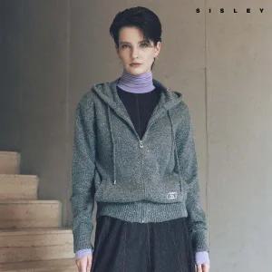 [시슬리][아쇼라]25FW 시슬리 스팽글 글리터 후드집업 1종