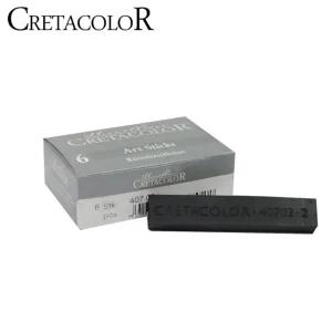 직사각 압축목탄 set (6개입) 407 02콘테 연필 크로키 스케치용품 드로잉 흑연 스틱 연심 전문가 고급