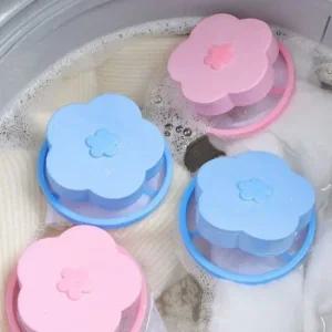 세탁기용 꽃부표 먼지모으기망 4개 먼지필터 세탁기 먼지거름망 세탁기먼지거름망