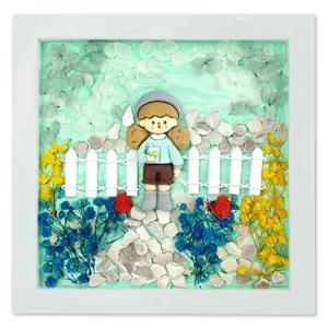 칼라크림 입체액자 울타리 꽃재료 공예 3D만들기 컬러만들기 풀세트 DIY 키즈 어린이만들기 만들기 만들기