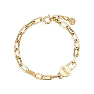 [메종드쉬] 14K 골드 금 팔찌 볼륨링크 KEY