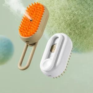 강아지 스팀 브러쉬 고양이털제거기 죽은 빗추천 빠짐 정전기 고양이 털빗