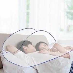 2인용 모기장 여름 캠핑 텐트 얼굴 보호 방충망