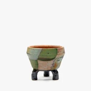 수제 다육이 화분 SP403 퀼트 표준 12x11cm인테리어용 도자기 미니 도자기이 옹기 집들이 이용 디자인