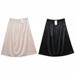 얇은 밴딩 긴속치마 허리