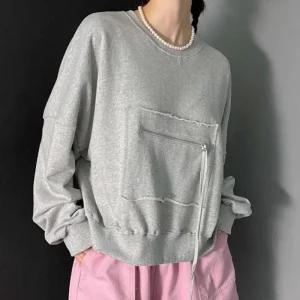 여자 루즈핏 맨투맨 오버핏 커플 셔츠 스웨트 무지