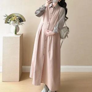 맘콩 조끼원피스임부복 산부 산부옷 여름 부복 오임 출근룩 쇼핑몰 만삭 신선물 하객