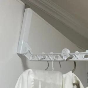 미니건조대 빨래건조대 화이트 접이식 문걸이 빨래건조대 문걸이