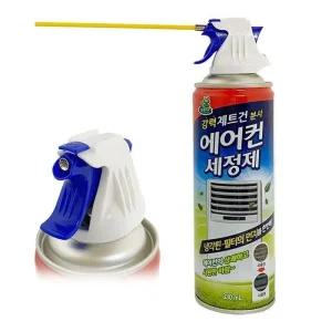 먼지 에어컨 필터 청개구리 (5041)제트건 세정제330ml