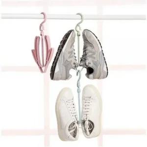 집게 신발 (색상 랜덤) 건조대 빨래 대형 슬리퍼 운동화 베란다