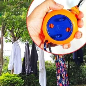 야외 휴대용 건조대 캠핑빨래줄 캠핑용 실외