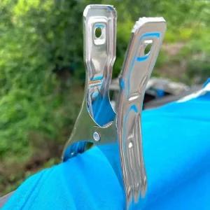 12cm 대형 빨래 이불 고정 집게 1P 스텐