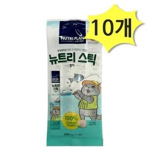 동원 뉴트리스틱 참치 56g(14g x 4개입) x 10개 고양이간식 츄르