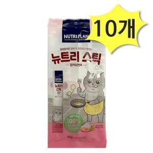 동원 뉴트리스틱 참치앤연어 56g(14g x 4개입) x 10개 고양이간식 츄르