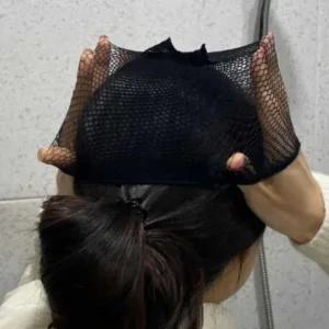 가발그물 가발망 머리고정 헤어피스 블랙