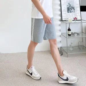 [라일리] Rly 휴가룩 홈웨어 남자2줄5부트레이닝반바지
