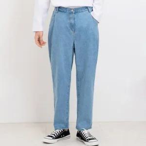 [라일리] Rly 20대남자 오버핏 배기청바지 연청