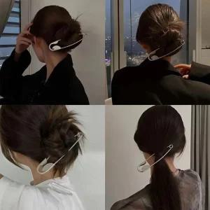 머리집게 헤어 헤어 데일리 대왕집게핀 여신 올림머리 긴머리 디자인 헤어핀 특대형