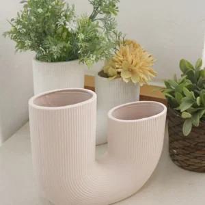 모더나 U자 화병 2Color꽃 인테리어 장식 꽃화