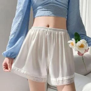 레이스 속바지 겨울 면 거들 교복 속치마 보정