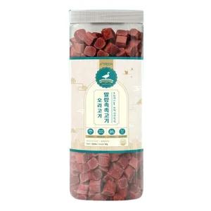 강아지 국내산 소프트 오리 큐브 1kg 1P 영양 트릿애견 산간식 훈련용 보상용 칭찬 반려견 산큐 한입