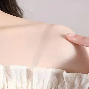 투명 브라 끈 슬림 얇은 투명 속옷 끈 한쌍