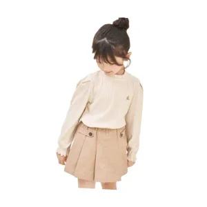 빈폴 BEANPOLE KIDS 여아 메탈 저지 블라우스 아이보리 (BI5841G010) BI5841G010 505668