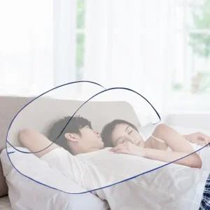 2인용 모기장 여름 캠핑 텐트 얼굴 보호 방충망