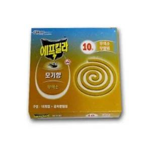 IS-SA 에프킬라 모기향 10입 생활용품.생활잡화 여행용품 캠핑용품 야외용품 방향 모기향