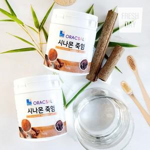 [신안죽염] 향긋한 프리미엄 시나몬 죽염 150g 7병
