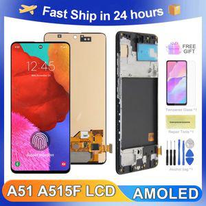 스마트폰 액정 교체 부품 삼성 호환 갤럭시 A51 LCD 디스플레이 터치 스크린 디지타이저 패널 A515 A515F