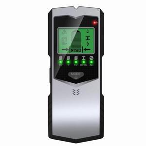 5In 1 스터드 센터 파인더 LCD 화면 벽 빔 스캐너 금속 비금속 AC 와이어 찾기 용 정확한 위치 라이브 감지