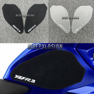 야마하 R3 니그립패드 YZF-R3 사이드 탱크패드 보호대 스티커 니그립 수축 패드 YZF 2019 2020 2021 2022 2