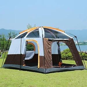4-6인용 거실형 텐트 브라운 가족여행 파티션 (WFHH394)