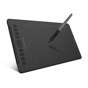 배터리 없는 스타일러스, 10개의 바로 가기 키, 안드로이드, 윈도우, 맥 블랙과 호환되는 HUION Insproy H1161 그래픽 드로잉 태블릿, 터치 스트립 및 8192 펜 압력 스케치 태블릿
