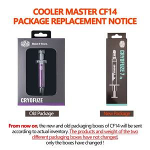 Cooler Master Cryofuze CF14 나노 열 페이스트 14W/MK 매니아  전도성 실리콘 그리스 컴퓨터 PC 노트북 CP