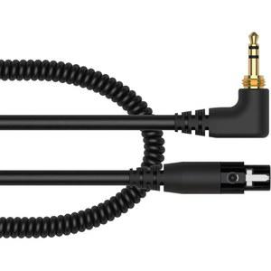 HDJ-X10 헤드폰용 선구적인 DJ 코일 케이블, 47 24인치 HC-CA0501