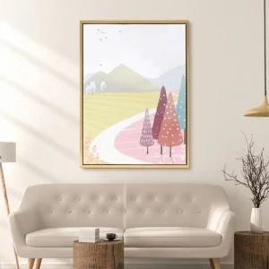비타리토 일러스트 캔버스 액자 30x40cm 벽인테리어 (WFK3TOZ)