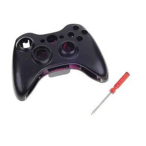 Microsoft Xbox 360 무선 컨트롤러용 OSTENT 교체 케이스 쉘 & 버튼 키트 색상 블랙