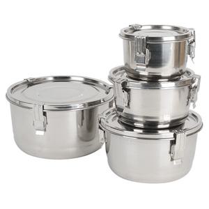 고리찬통 원형 스텐27종 밀폐용기 반찬통 양념통 도시락