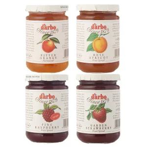 [롯데백화점]오가닉스토리 다보 과일잼 4종[딸기/오렌지/라즈베리/살구]