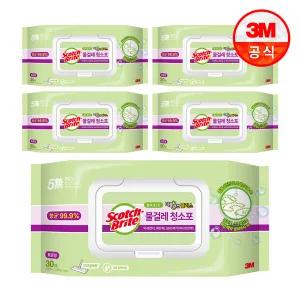 [3M]베이직 더블액션 물걸레 청소포 표준형 30매 X 5팩