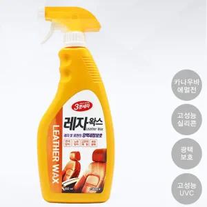 (PMC)3분세차 자동차 가죽 광택 레자왁스(650ml)